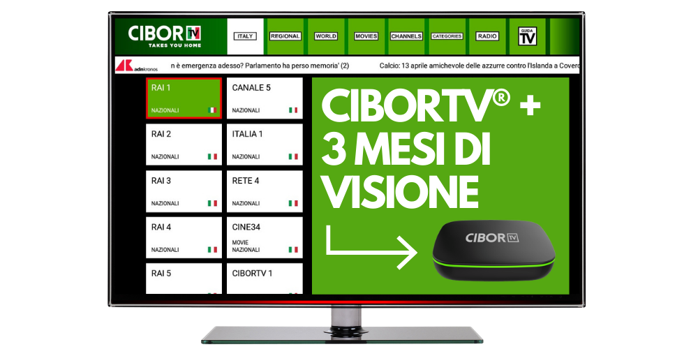 cibortv il network della televisione italiana in streaming